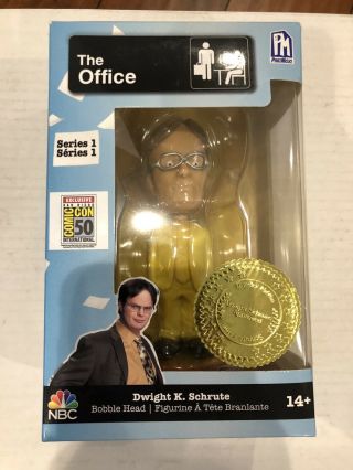 The Office Dwight Schrute Bobblehead 2019 Sdcc Comic Con Exclusive - Sealed/new