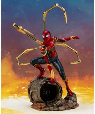 Artfx Kotobukiya Avengers Infinity War Iron Spider Spider - Man 1/10 Scale Statue