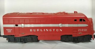 American Flyer Set 20711 - EMD F - 9 Diesel Engine With Box & Other Cars 6