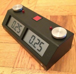 Chronos Gx Digital Touch Game Chess Clock - Black
