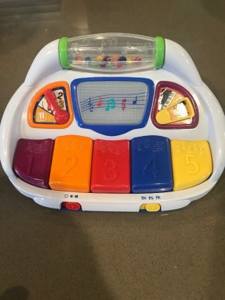BABY EINSTEIN TRILINGUAL PIANO COUNT & COMPOSE INTERACTIVE EDUCATIONAL TOY 5