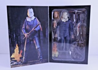 Neca Friday The 13th Ultimate Jason Voorhees Part 2 Action Figure In Hand