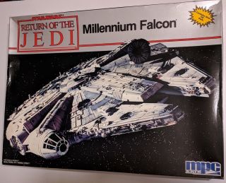 Star Wars Return Of The Jedi Millennium Falcon Complete Model Mpc 1989 (8917)