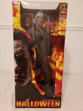 Neca Halloween Rob Zombie Michael Myers Figure 18” Motion Activated Sound