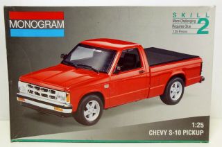 Monogram Chevy S - 10 Pickup Truck Kit