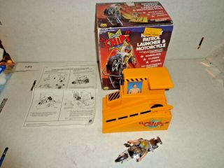 Mego Chips Highway Patrol Launcher & Motorcycle Mib 1981