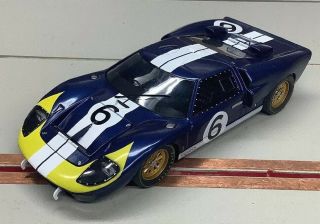 SLOT IT SICA20A FORD GT40 MKII LEMANS 1966 ANDRETTI & BIANCHI 1/32 3