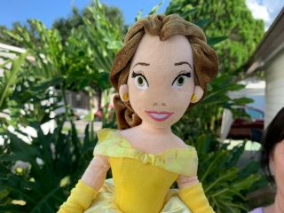 Disney Parks Cinderella Belle Topsy Turvy Reversable 2 in 1 Plush Stuffed Doll 2