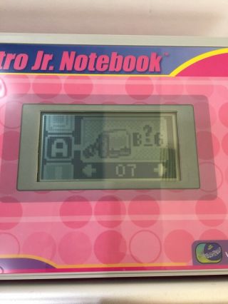 VTech Nitro JR.  Notebook Learning Kids Educational Computer PINK Pre - Owned VGUC 2