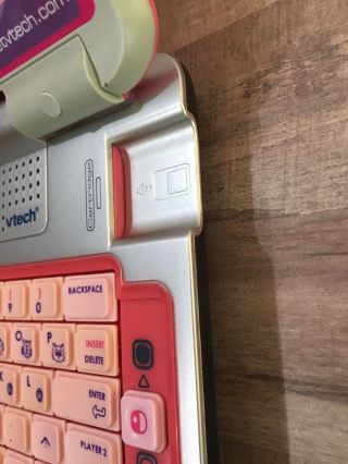 VTech Nitro JR.  Notebook Learning Kids Educational Computer PINK Pre - Owned VGUC 3