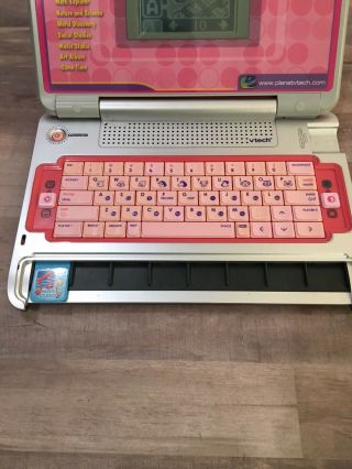 VTech Nitro JR.  Notebook Learning Kids Educational Computer PINK Pre - Owned VGUC 4