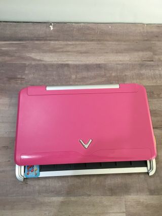VTech Nitro JR.  Notebook Learning Kids Educational Computer PINK Pre - Owned VGUC 6