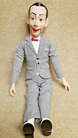 Vintage 1989 Matchbox Pee Wee Herman Ventriloquist Doll Puppet 26 Inches Tall