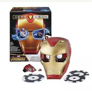 Avengers: Infinity War Hero Vision Iron Man Mask Ar Augmented Reality Toy Gift