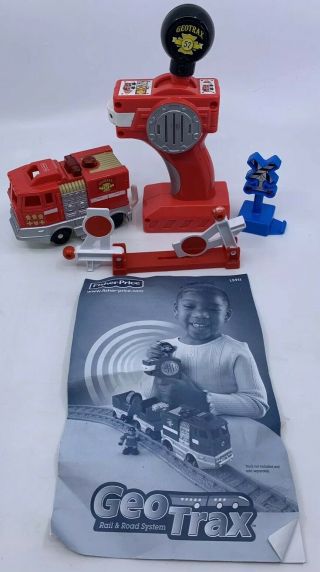 2006 Fisher - Price Geotrax L5911 Red Controller,  Fire Engine Truck -
