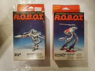 Rare Nos Vtg 1985 Testors " R.  O.  B.  O.  T.  - Robot Bundle " Model Kit