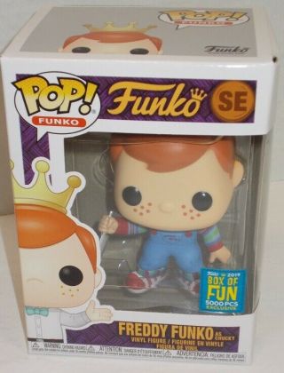 Funko Pop Box Of Fun Freddy Funko As Chucky Child 