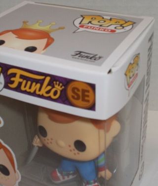 FUNKO POP Box of Fun FREDDY FUNKO as CHUCKY Child ' s Play LE 5000 IN HAND MIMB 2