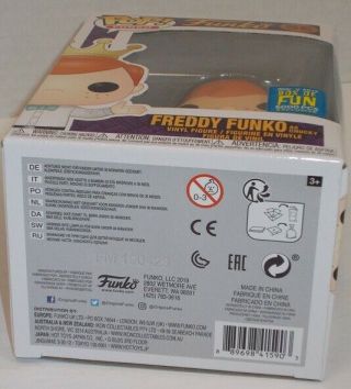 FUNKO POP Box of Fun FREDDY FUNKO as CHUCKY Child ' s Play LE 5000 IN HAND MIMB 7
