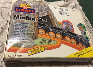 Little Lionel Mining Set Compatiable With Brio Wooden Railways 7 - 75011