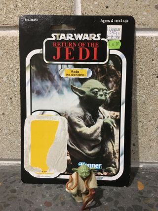 Vintage Star Wars Return Of The Jedi Yoda (the Jedi Master)