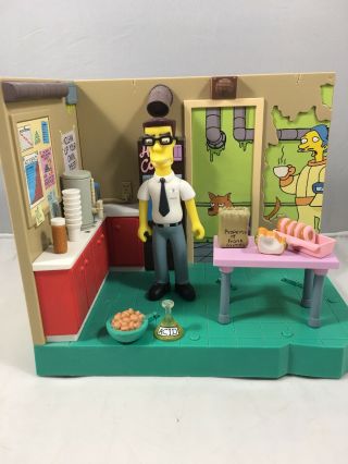 Simpsons Interactive " Nuclear Power Plant Lunch Room” Frank Grimes Wos
