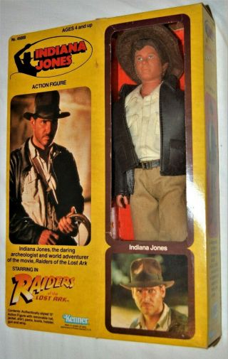 1981 Indiana Jones Raiders Of The Lost Ark 12 " Doll Figure Mib Kenner Vintage