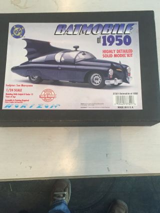 Horizon Batmobile Of 1950 Resin Model Kit 1/24 Scale Out Of Production 1995
