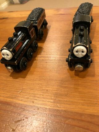 Thomas And Friends Donald And Douglas Wooden Trains With Tenders