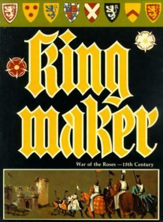 Avalon Hill War Games Kingmaker (1st Edition) Box Vg,
