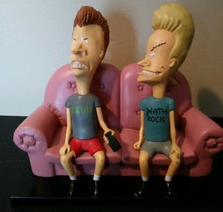 Mtvs Talking Beavis And Butt - Head Couch Remote Control Activated Figure