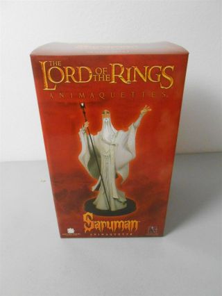 2007 Lord Of The Rings (lotr) Gentle Giant Statue Animated Saruman 1283/1500