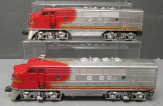 Lionel 2343 Santa Fe F3 Aa Diesel Locomotive Set