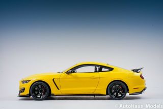 1/18 Autoart Ford Mustang Shelby Gt - 350r Triple Yellow