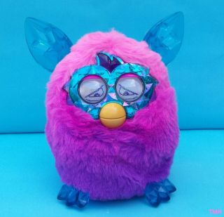 Hasbro Furby Boom Crystal Series Multi Color Interactive Toy 2012 Pink Purple 2