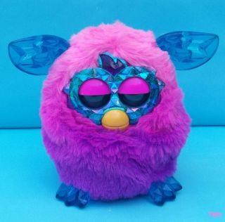 Hasbro Furby Boom Crystal Series Multi Color Interactive Toy 2012 Pink Purple 3