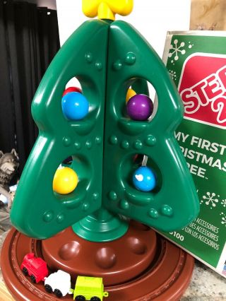 30” Step2 My First Christmas Tree Ornaments Train Star Complete LIGHT SOUND MIB 8