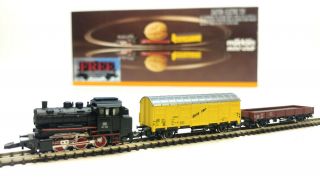 Marklin Mini - Club 8182 Steam Freight Train Set,  Z Scale