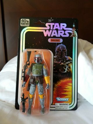 In Hand Hasbro Sdcc 2019 Exclusive Star Wars The Black Series Boba Fett 6 " Vin