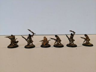Warmachine Menoth/Mercenaries Idrian Skirmishers w/ Chieftain and Guide painted 5