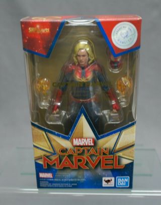 Sh S.  H.  Figuarts Captain Marvel (captain Marvel) Bandai Spirits