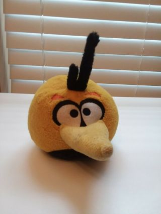 Angry Birds 5 " Plush Yellow Orange Bubbles Bird Rovio