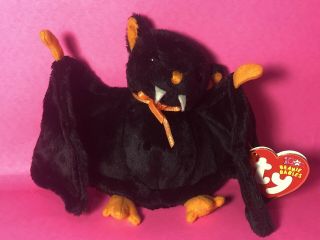 Ty Beanie Baby Bat - E - The Halloween Bat