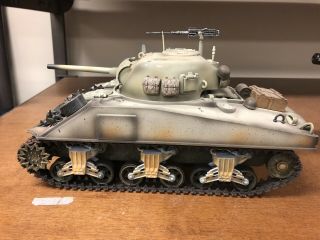 21st Century Ultimate Soldier 1:18 Scale German Tiger & US Sherman Tanks 9