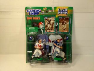 Kenner Starting Lineup Sports 1998 Ny Giants Y.  A.  Tittle & Sam Huff T2726
