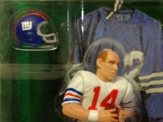 Kenner Starting Lineup Sports 1998 NY Giants Y.  A.  Tittle & Sam Huff t2726 4