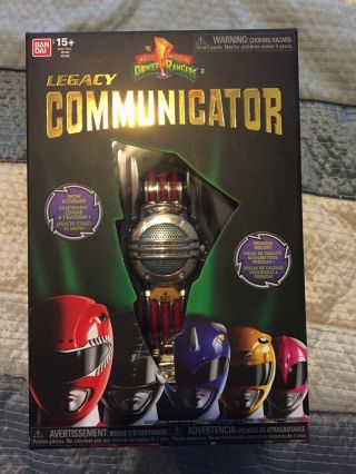 Mighty Morphin Power Rangers Legacy Communicator Bandai MMPR 4