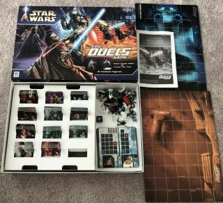 Star Wars Epic Duels Board Game - Milton Bradley 2002 - Includes All 31 Figures