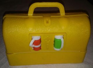 Vintage Hasbro Yellow Doctor Medical Kit Children 