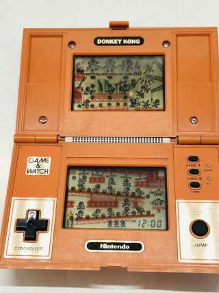 Nintendo Donkey Kong Multi Screen Game And Watch 1982 0423